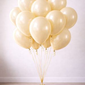 Latex / Plain party Off White (25, 50, 100)