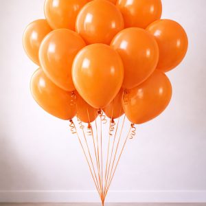 Latex / Plain party Orange yellow (25, 50, 100)